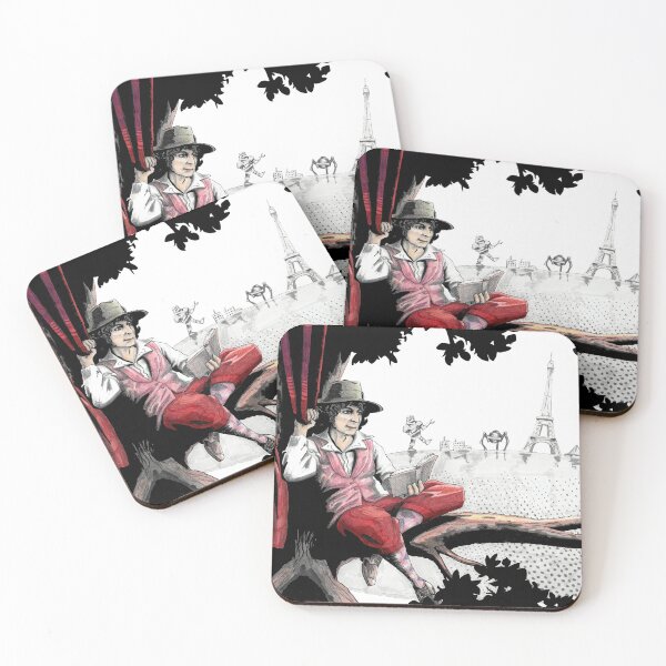 Item preview, 4th Doctor inspired fan art designed and sold by Gaia Rydahl Due Rosendahl.