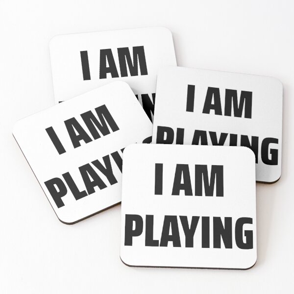 Item preview, I AM PLAYING designed and sold by iamxxx.