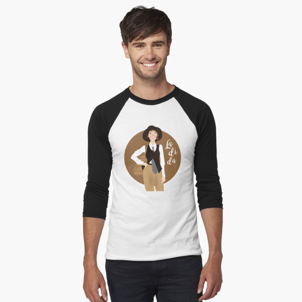 Item preview, Baseball ¾ Sleeve T-Shirt designed and sold by AleMogolloArt.
