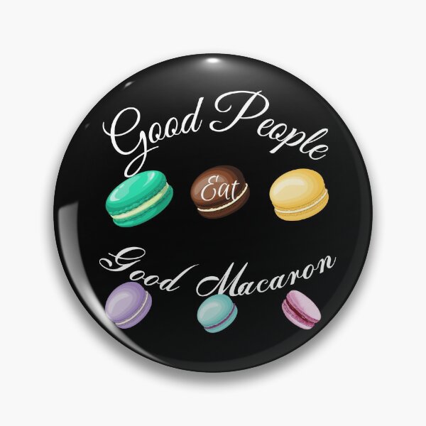 Item preview, Good People Eat Good Macarons: cita divertida de macarons designed and sold by Miaberzo.