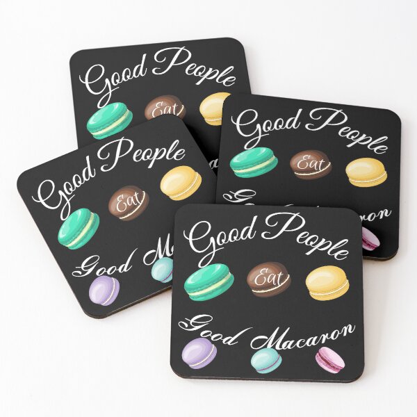 Item preview, Good People Eat Good Macarons: cita divertida de macarons designed and sold by Miaberzo.