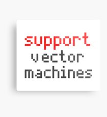 Support vector machines Metal Print