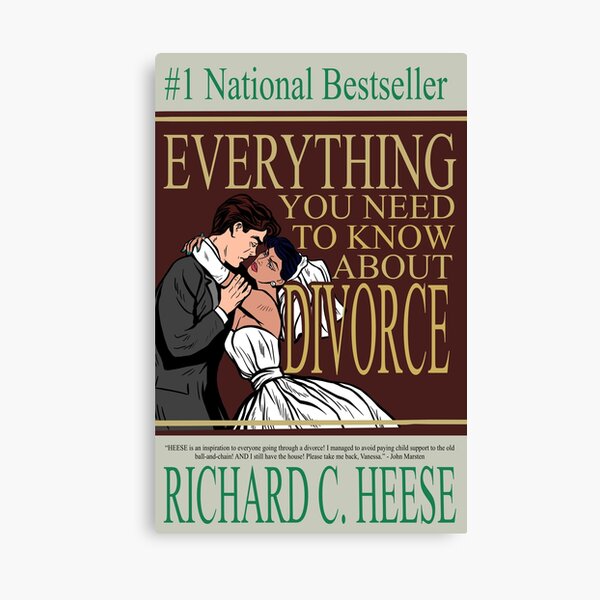 Item preview, 'Everything you need to know about divorce' - Manual Guide Parody designed and sold by gaslight-n.