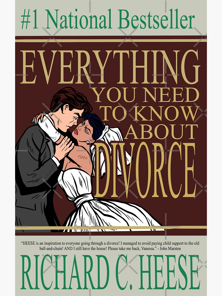 Pegatina «'Todo Lo Que Necesitas Saber Sobre El Divorcio' - Manual ...