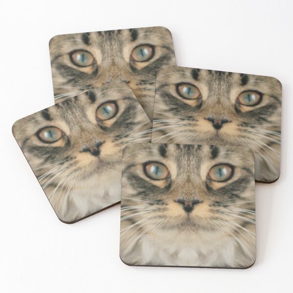Item preview, Maincoon Cat Mouth Mask Cute Animal Smile Funny Kawaii designed and sold by ShumShumShop.