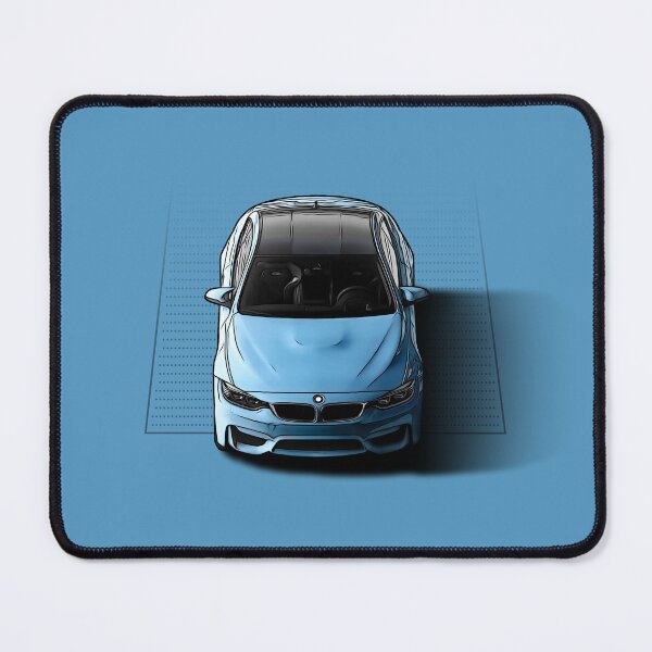 Item preview, Blue German Car with shadow designed and sold by ApexFibers.