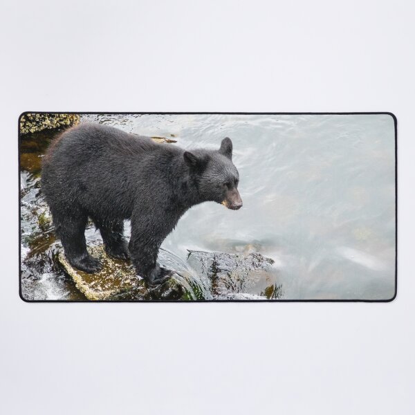 Item preview, Black Bear at River's Edge designed and sold by SafariByMarisa.