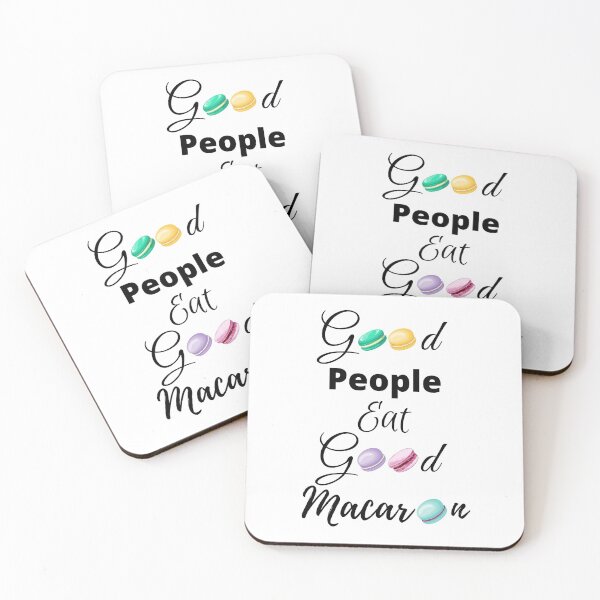 Item preview, Good People Eat Good Macarons: cita divertida de macarons designed and sold by Miaberzo.