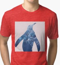 Ice Penguin Tri-blend T-Shirt