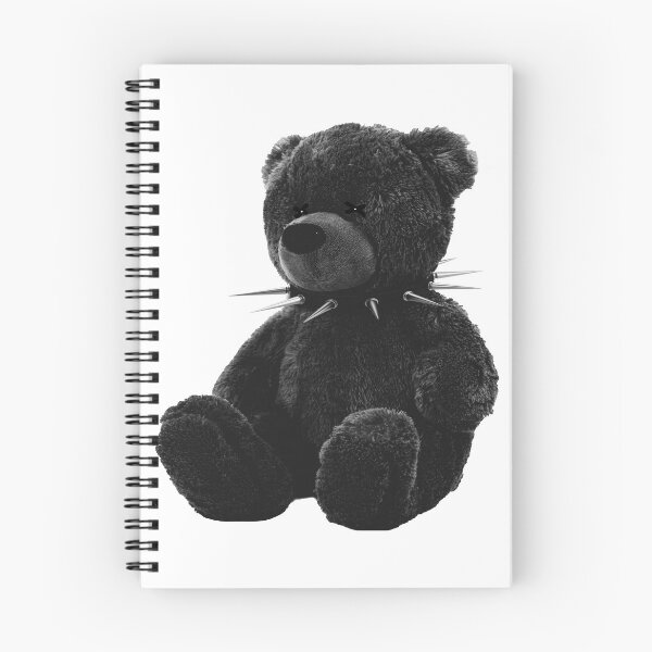 Item preview, Goth Teddy Bear wearing Spiked Collar - Aesthetic Horror Streetstyle Badass Bear designed and sold by andrei49387.