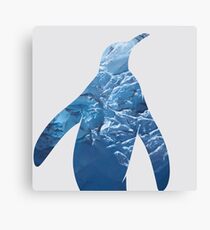 Ice Penguin Canvas Print
