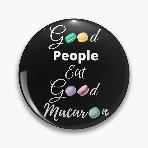 Item preview, Good People Eat Good Macarons: cita divertida de macarons designed and sold by Miaberzo.