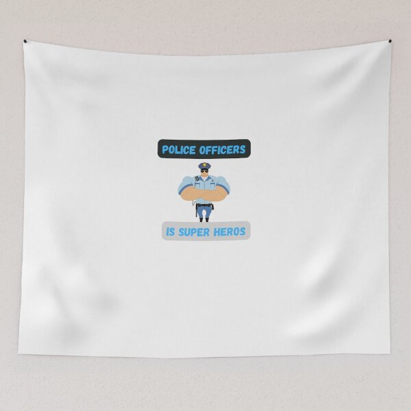 Item preview, police officer is a super heros designed and sold by beautifulworld9.
