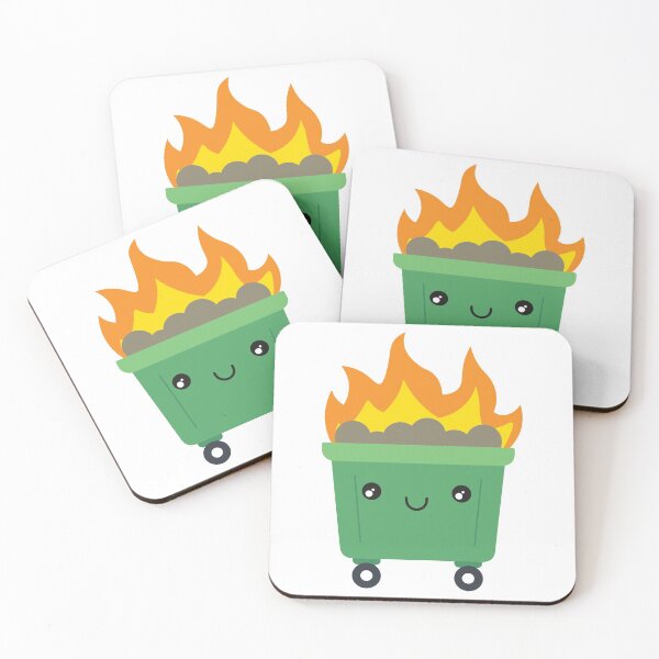 Item preview, Dumpster Fire Vinyl  designed and sold by simplife-art.