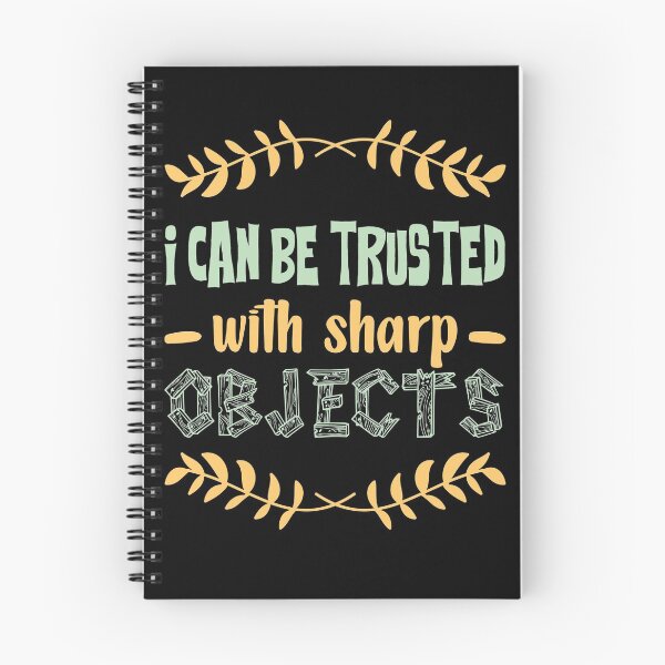Item preview, i can be trusted with sharp objects designed and sold by KHAFiT.
