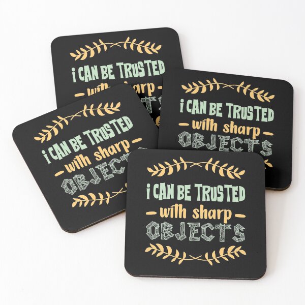 Item preview, i can be trusted with sharp objects designed and sold by KHAFiT.