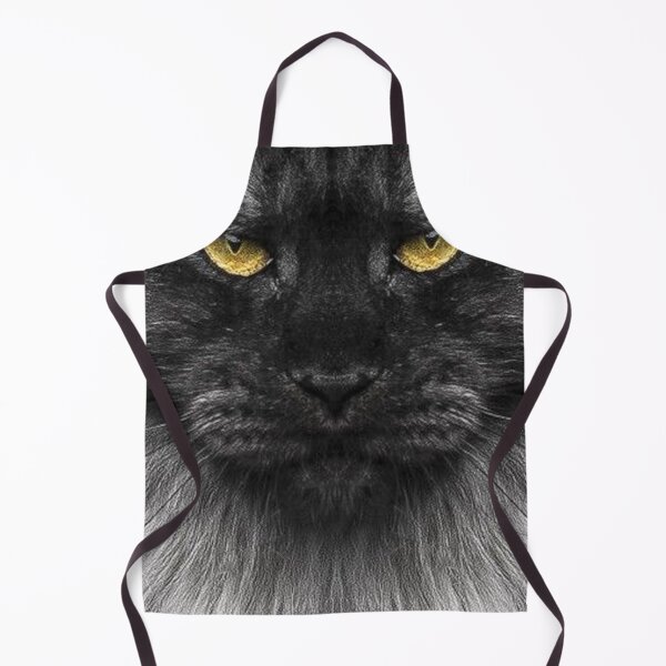Item preview, Maincoon Cat Mouth Mask Cute Animal Smile Funny Kawaii - Black and White designed and sold by ShumShumShop.