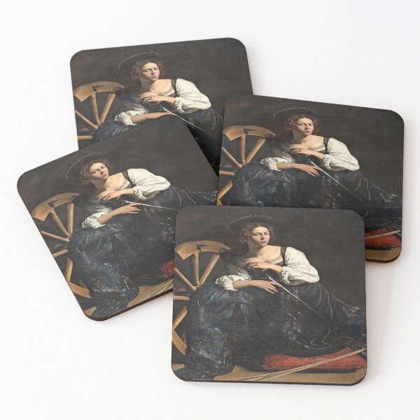 Item preview, Saint Catherine of Alexandria HD, by Caravaggio designed and sold by GreatSelection.