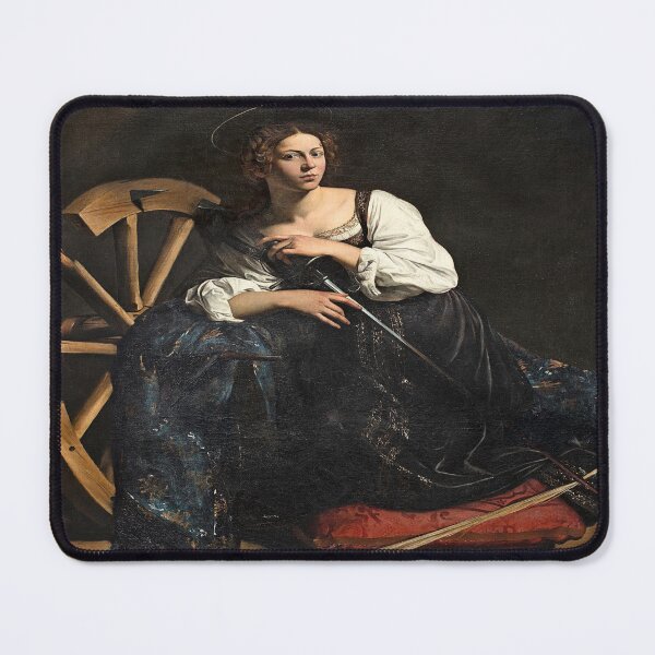 Item preview, Saint Catherine of Alexandria HD, by Caravaggio designed and sold by GreatSelection.