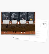Black Cat Coffeehouse Postcards