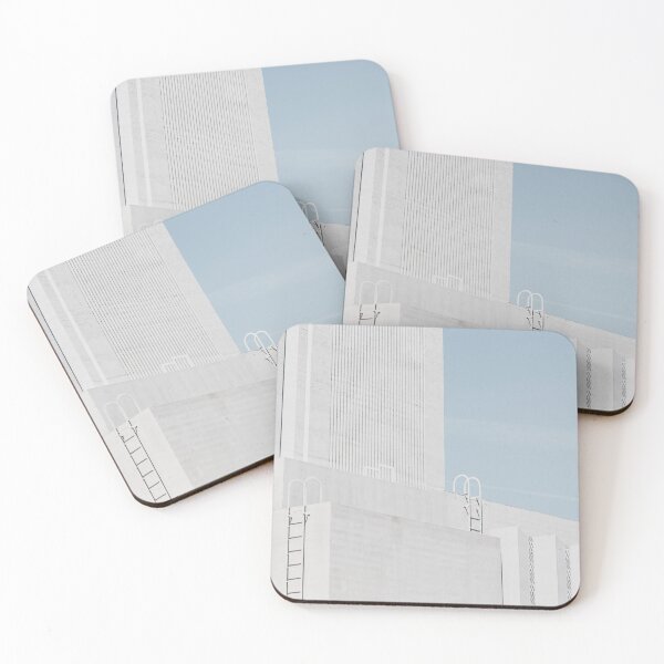 Item preview, Minimalist Blue & White Architecture  designed and sold by hughesprintshop.