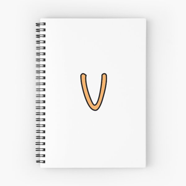 Item preview, Marigold Lowercase Letter v designed and sold by UrsulaFashion.