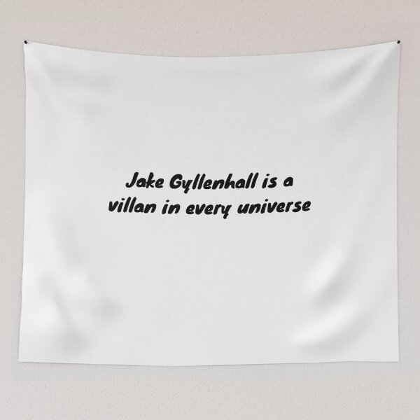 Item preview, Jake Gyllenhall villian universe designed and sold by TheFinalMayDay.