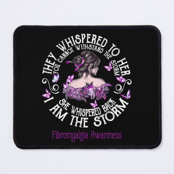 Item preview, Women Fibromyalgia Warrior I Am The Storm designed and sold by Grooffos.