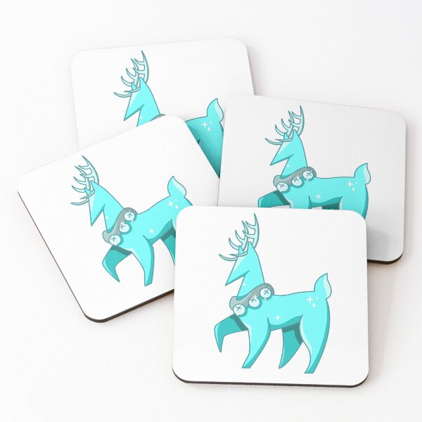 Item preview, Festive Deer - Blue designed and sold by zero-tiger-one.