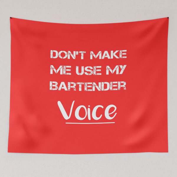 Item preview, My Bartender Voice Gifts Funny Sayings Women Men designed and sold by rachidhaz.