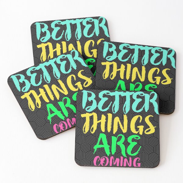 Item preview, BETTER THINGS ARE COMING MOTIVATION WALL ART designed and sold by SuccessfulVibes.