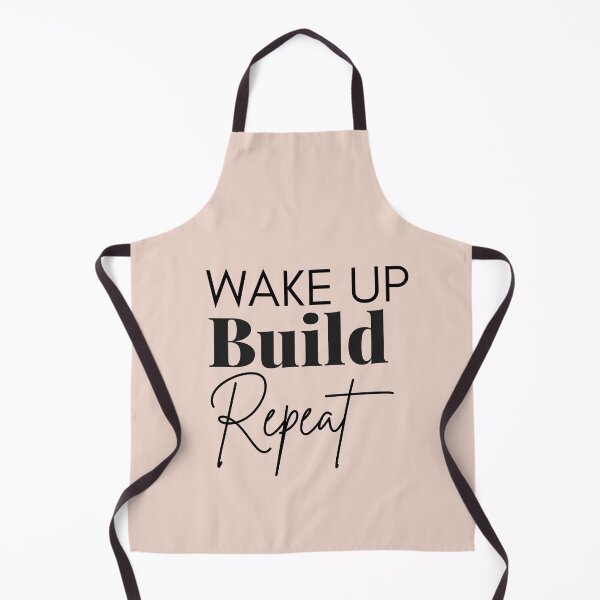 Item preview, WAKE UP Build Repeat designed and sold by successmom.