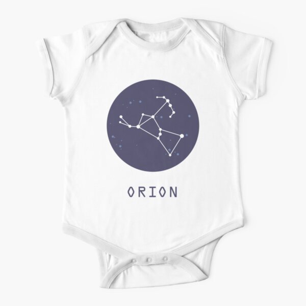 Orion Constellation Short Sleeve Baby One-Piece