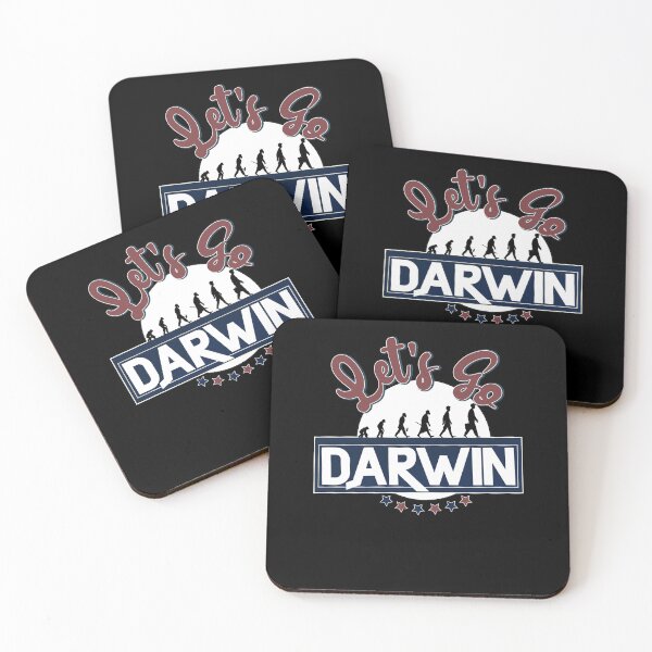 Item preview, Funny Sarcastic Lets Go Darwin Usa Flag Vintage Evolution designed and sold by MadrigueraSM-.