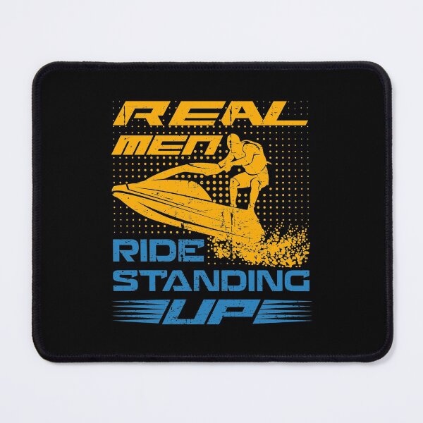 Item preview, real men ride standing up designed and sold by GetLeaux.