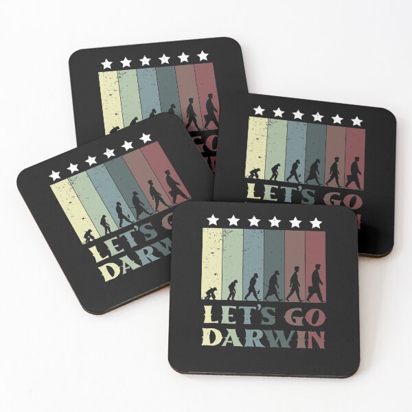 Item preview, Sarcastic Lets Go Darwin American Flag Usa Retro Evolution designed and sold by MadrigueraSM-.