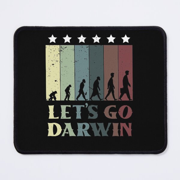 Item preview, Sarcastic Lets Go Darwin American Flag Usa Retro Evolution designed and sold by MadrigueraSM-.
