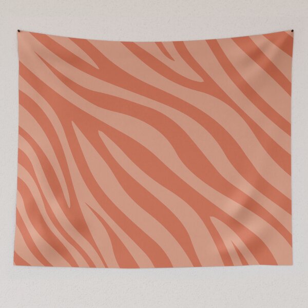 Artikelvorschau, Orange Zebra-Print entworfen und verkauft von BLMcreations.