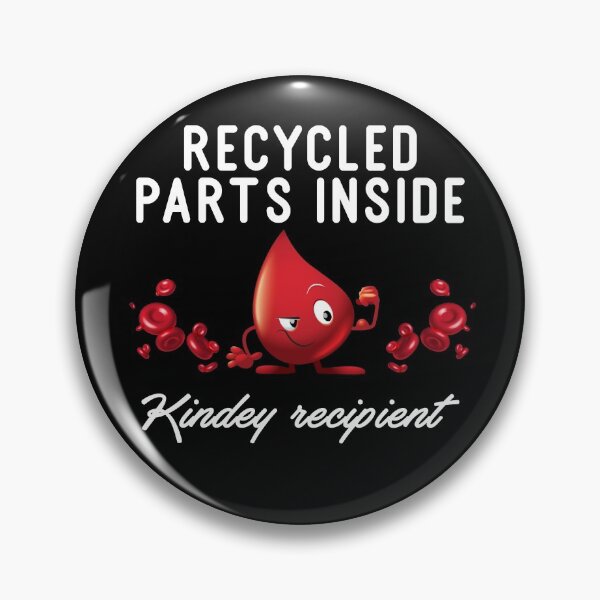 Item preview, Recycled Parts Inside Kindey Recipient designed and sold by GetLeaux.