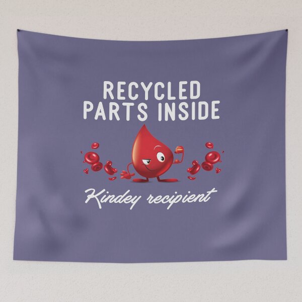 Item preview, Recycled Parts Inside Kindey Recipient designed and sold by GetLeaux.