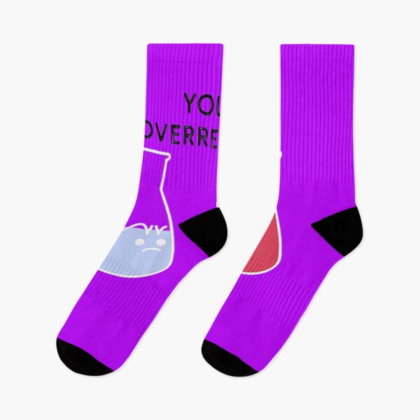 Aperçu de l'œuvre Vous réagissez de manière excessive, un tube à essai de chimie drôle, une citation de chimie cool pour la science créée et vendue par Djikou.
