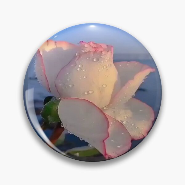 Item preview, Dew drops falling on a beautiful flower designed and sold by Emoelsalhy76.