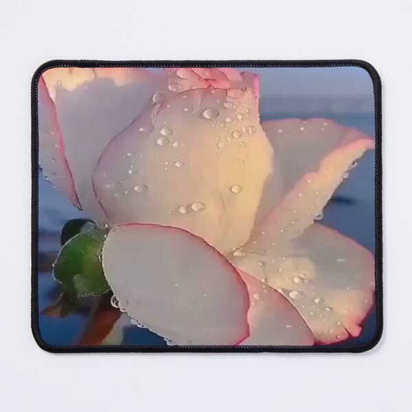 Item preview, Dew drops falling on a beautiful flower designed and sold by Emoelsalhy76.
