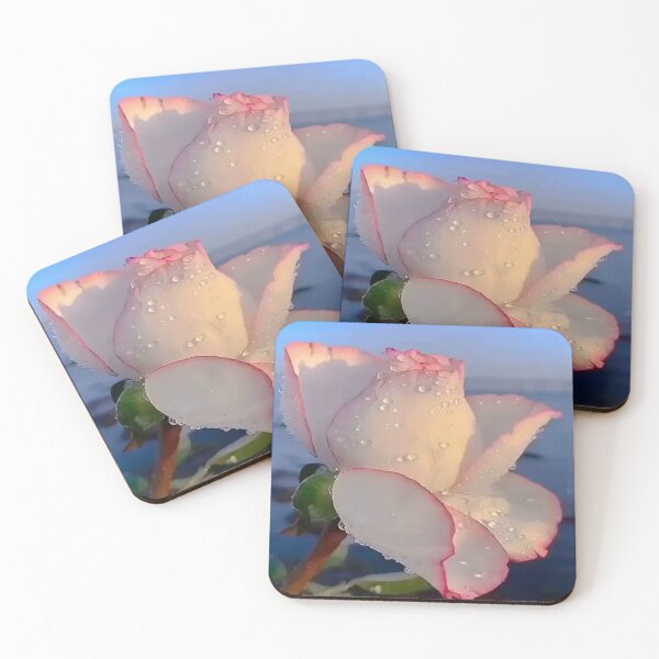 Item preview, Dew drops falling on a beautiful flower designed and sold by Emoelsalhy76.