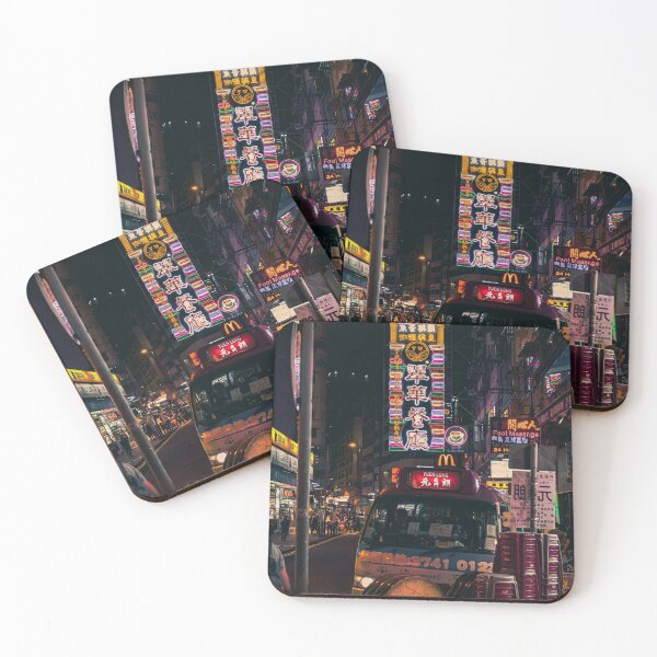 Item preview, Urban Photo Of A Chinese Neon Sign in hong kong designed and sold by class01.