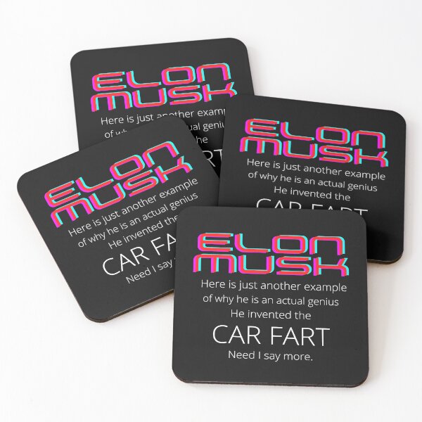 Item preview, Elon car fart. designed and sold by wildwesdesigns.