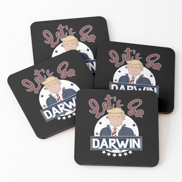 Item preview, Sarcastic Lets Go Darwin Usa Flag Vintage Trump Political designed and sold by MadrigueraSM-.