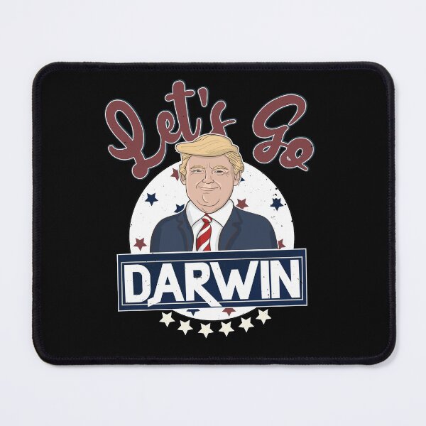 Item preview, Sarcastic Lets Go Darwin Usa Flag Vintage Trump Political designed and sold by MadrigueraSM-.