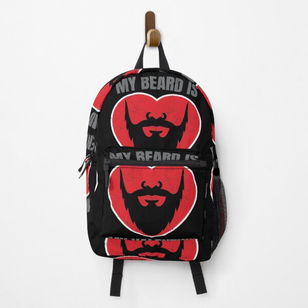 Item preview, My Beard Is My Valentine Funny Men Facial Hair designed and sold by GravitiTees.