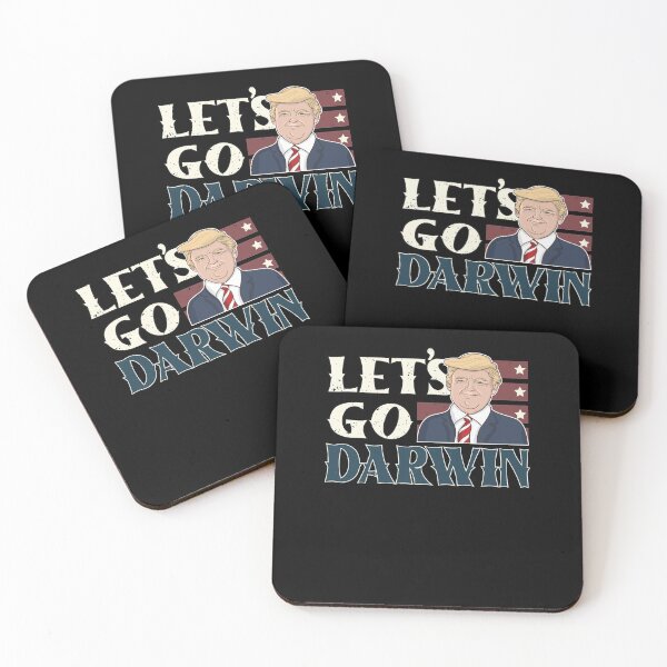 Item preview, Sarcastic Trump Lets Go Darwin Usa Flag Political Vintage designed and sold by MadrigueraSM-.